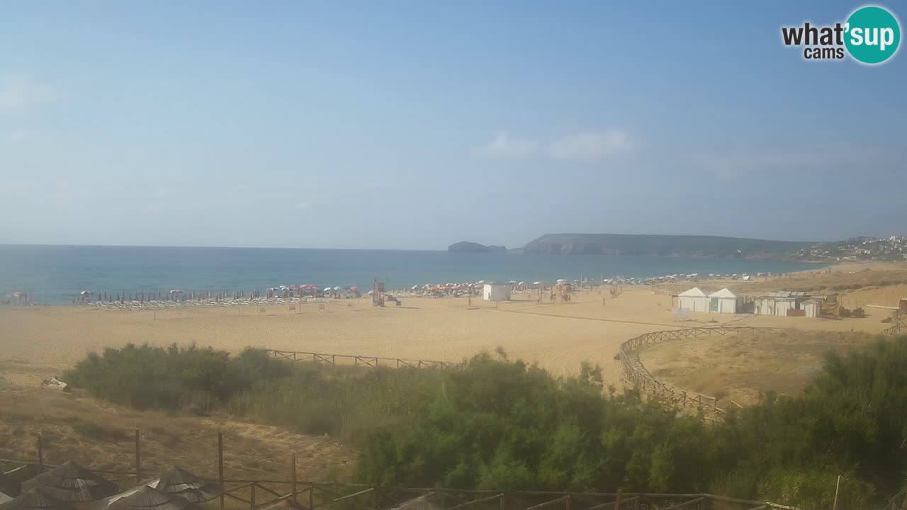 Webcam Torre dei Corsari – Vue en direct sur la plage depuis Punta Usai