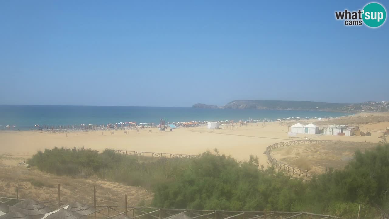 Webcam Torre dei Corsari – Vue en direct sur la plage depuis Punta Usai