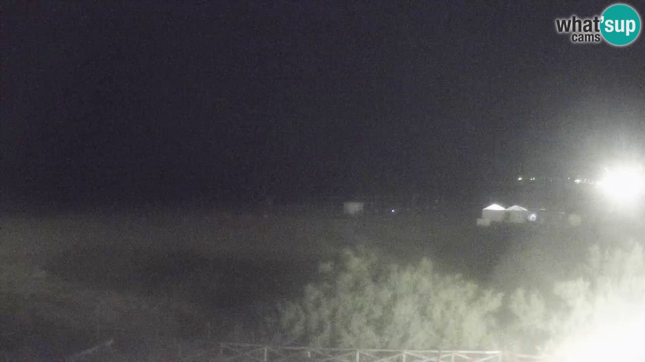 Webcam Torre dei Corsari – Liveblick auf den Strand von Punta Usai