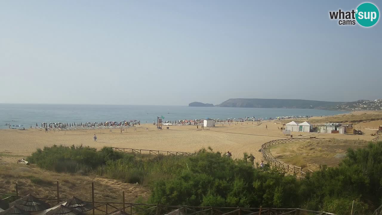 Webcam Torre dei Corsari – Live Beach View from Punta Usai