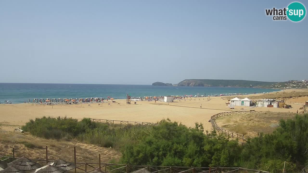 Webcam Torre dei Corsari – Live Beach View from Punta Usai