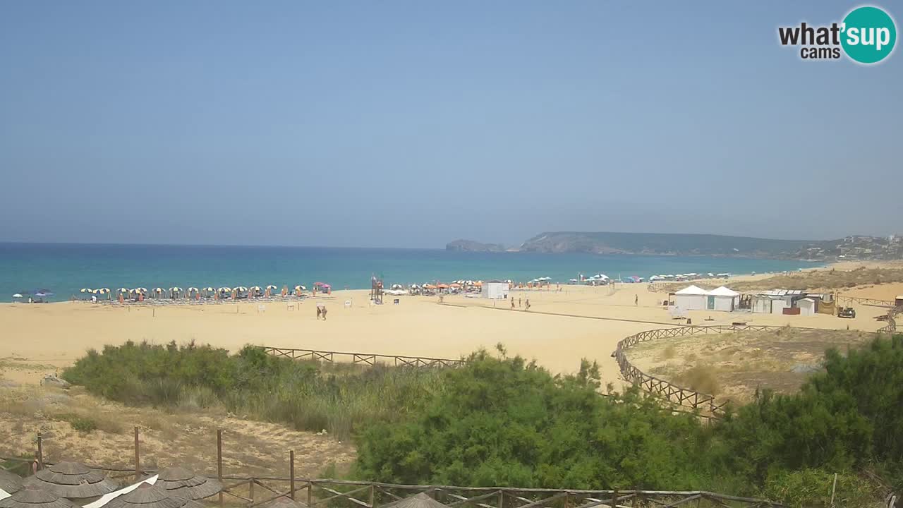 Webcam Torre dei Corsari – Live Beach View from Punta Usai