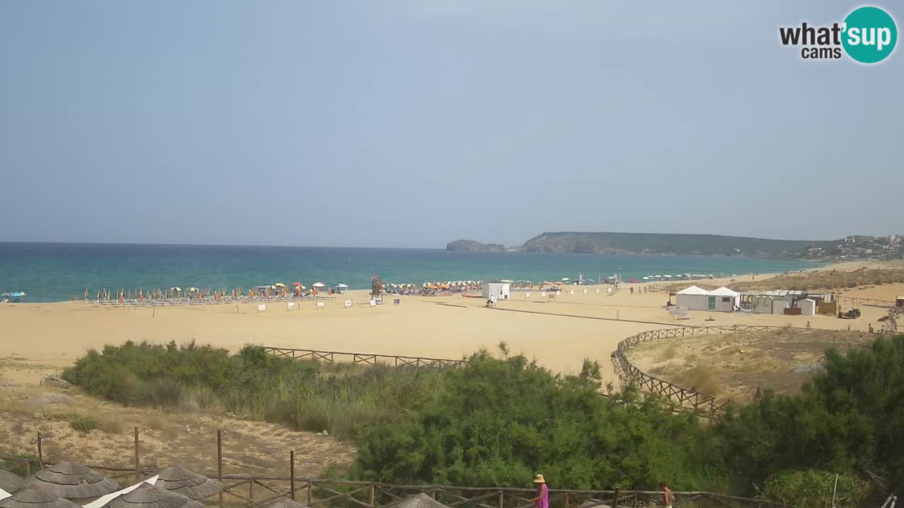 Webcam Torre dei Corsari – Vista live sulla spiaggia da Punta Usai