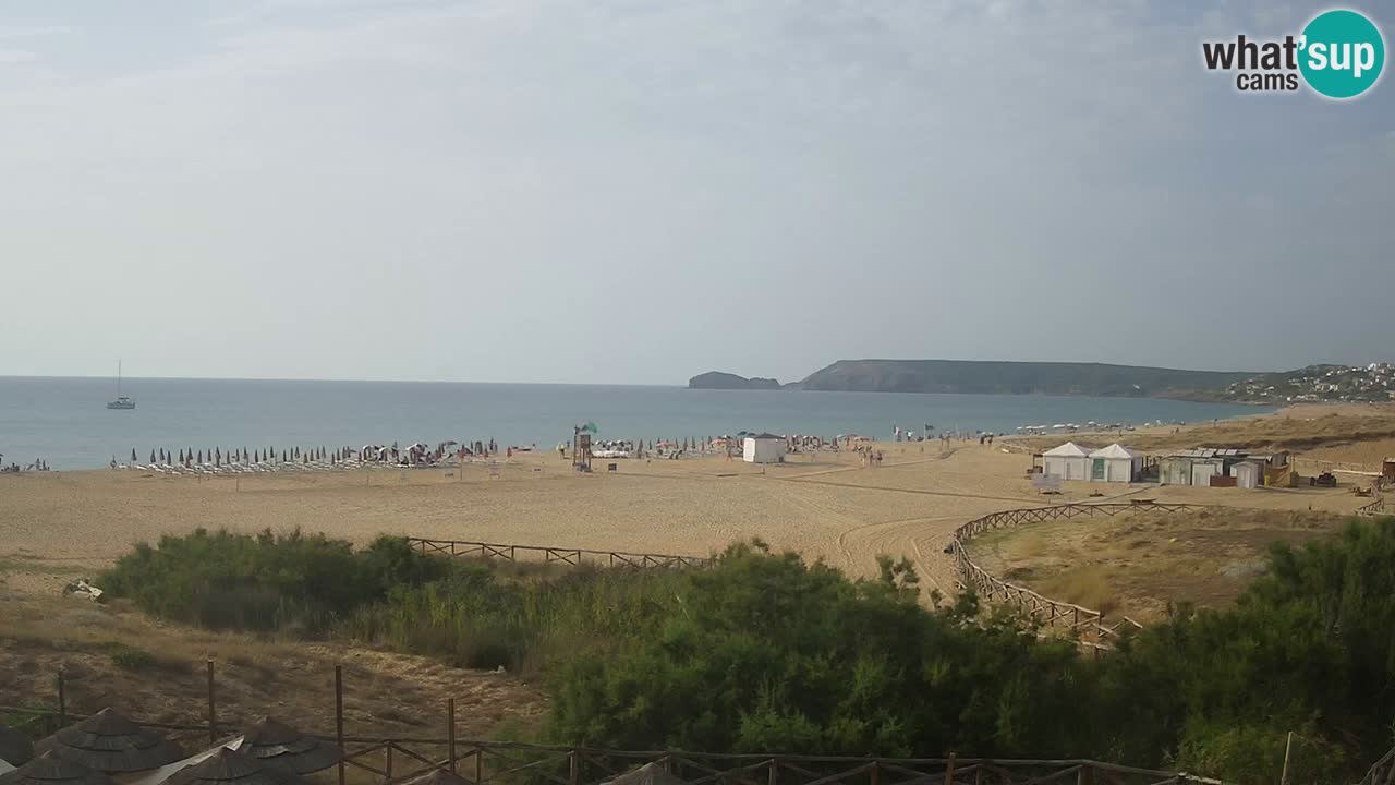 Webcam Torre dei Corsari – Liveblick auf den Strand von Punta Usai
