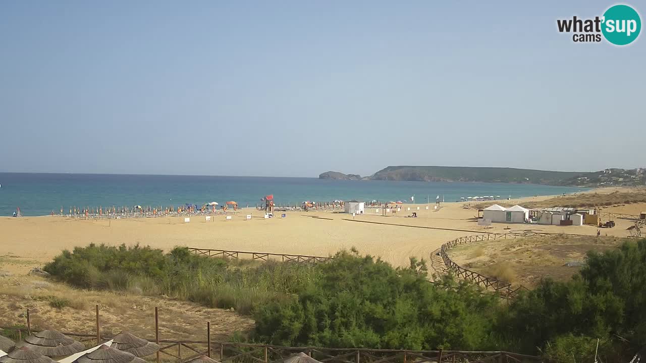 Webcam Torre dei Corsari – Live Beach View from Punta Usai