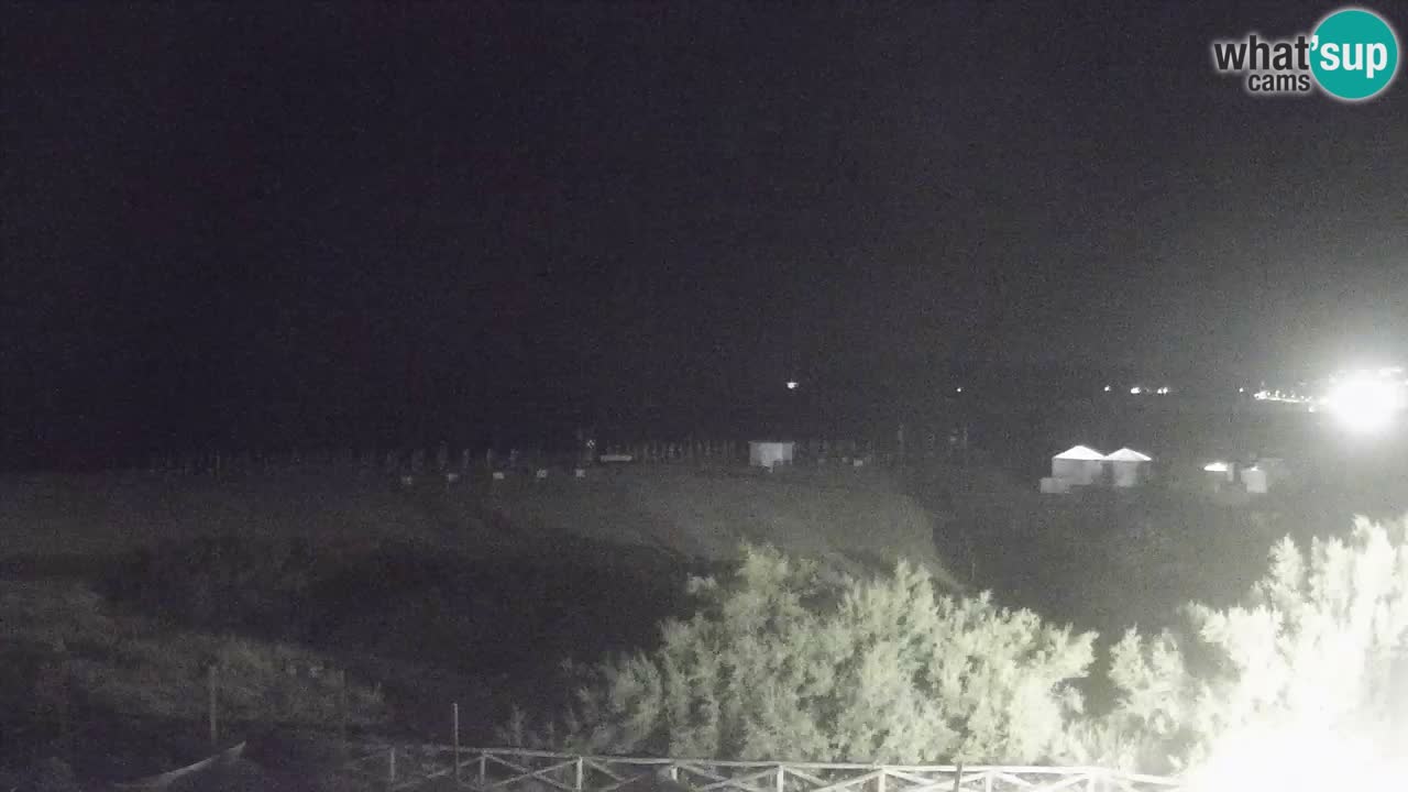 Webcam Torre dei Corsari – Live Beach View from Punta Usai