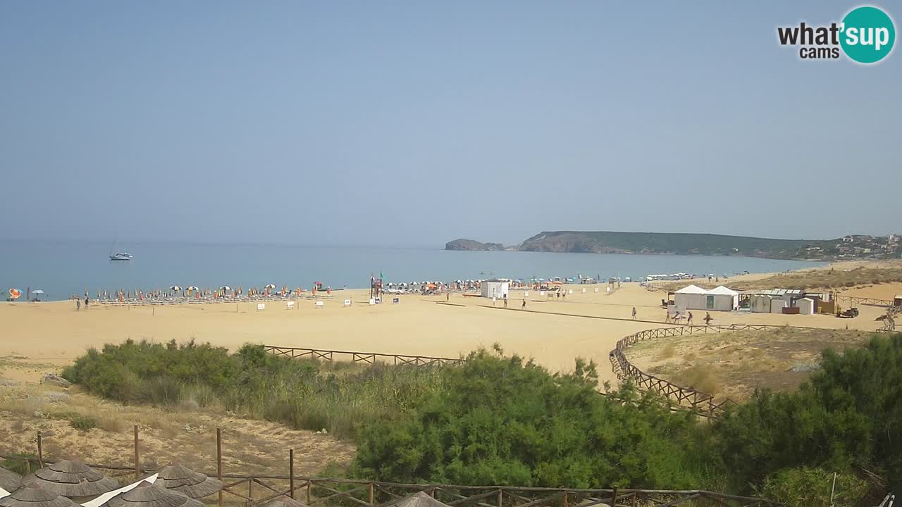 Webcam Torre dei Corsari – Vue en direct sur la plage depuis Punta Usai