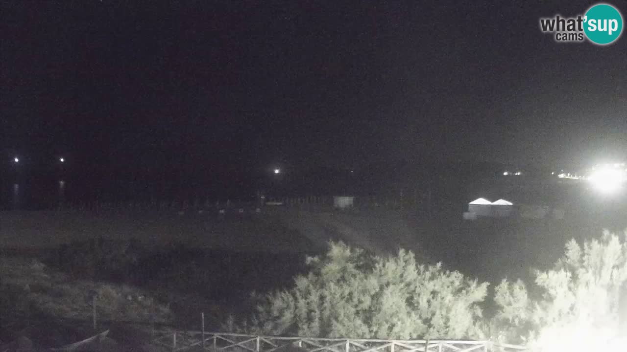 Webcam Torre dei Corsari – Liveblick auf den Strand von Punta Usai