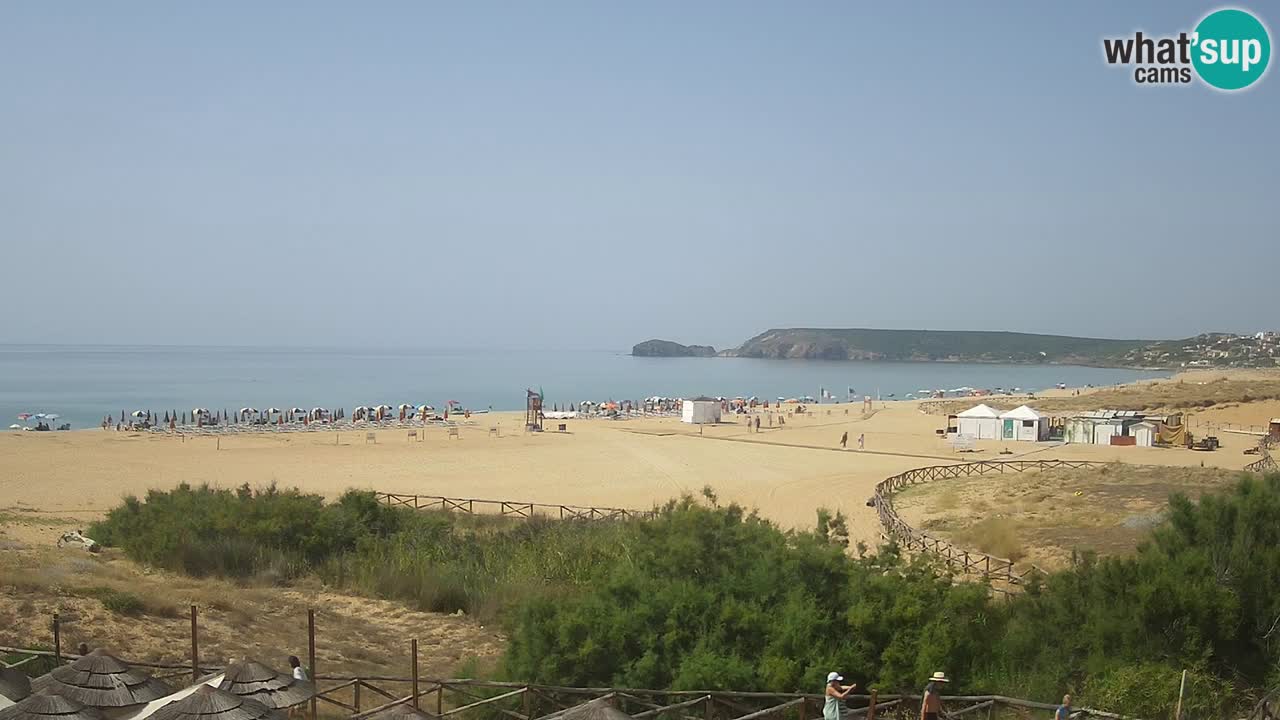 Webcam Torre dei Corsari – Live Beach View from Punta Usai
