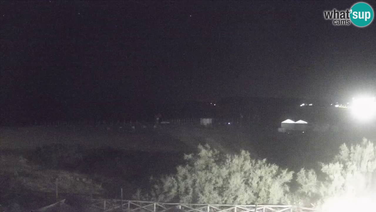 Webcam Torre dei Corsari – Live Beach View from Punta Usai
