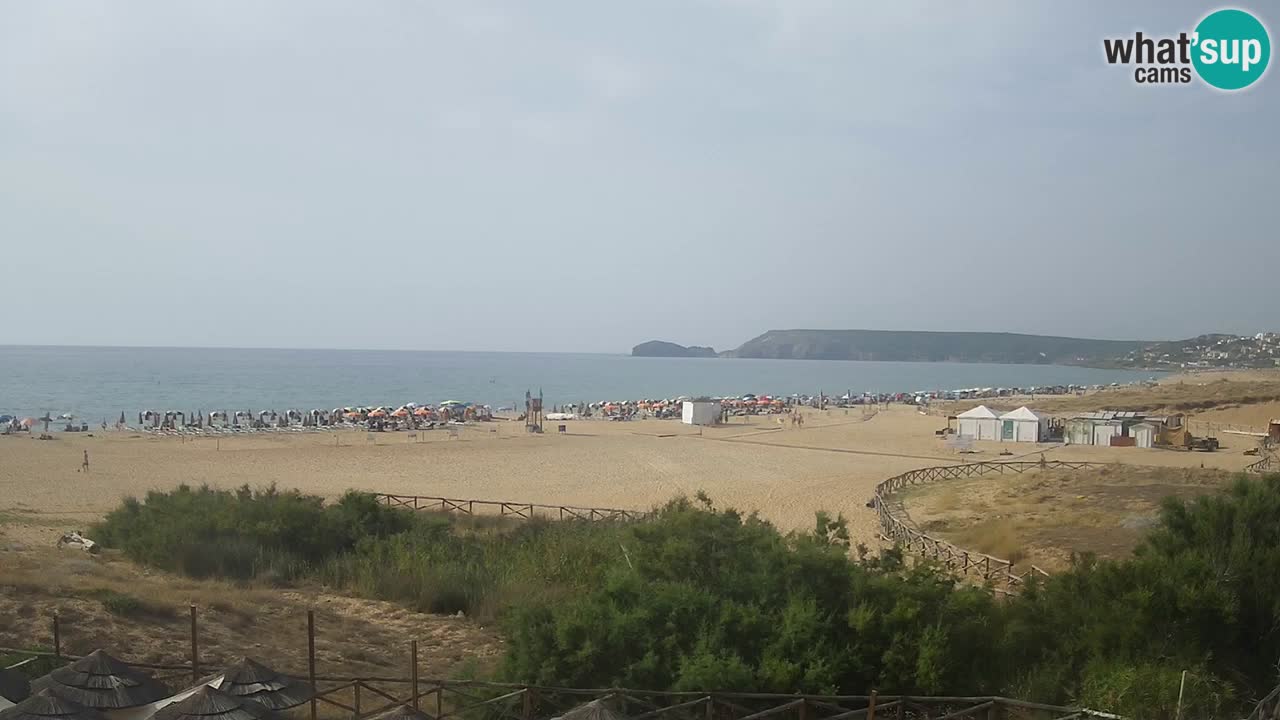 Webcam Torre dei Corsari – Vue en direct sur la plage depuis Punta Usai