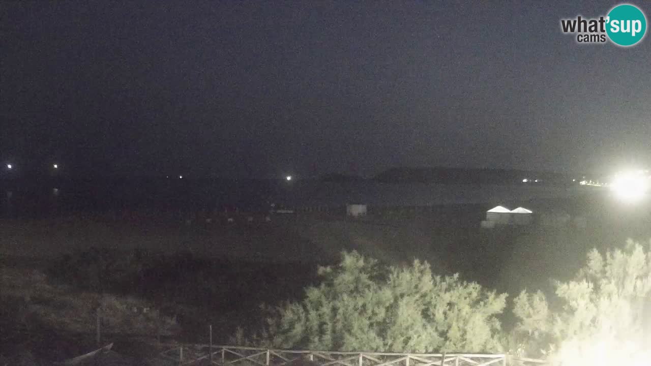 Webcam Torre dei Corsari – Vue en direct sur la plage depuis Punta Usai
