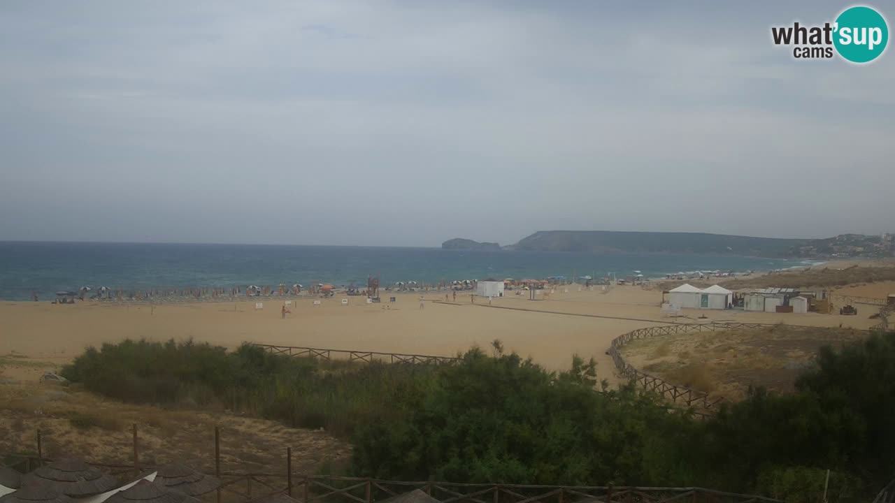 Webcam Torre dei Corsari – Vue en direct sur la plage depuis Punta Usai