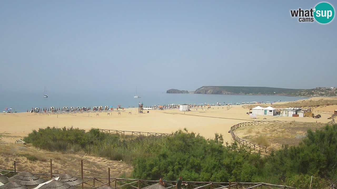 Webcam Torre dei Corsari – Vue en direct sur la plage depuis Punta Usai
