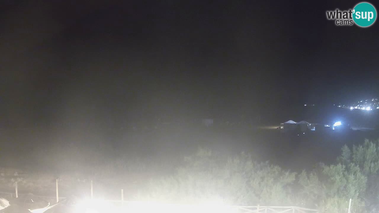 Webcam Torre dei Corsari – Vue en direct sur la plage depuis Punta Usai