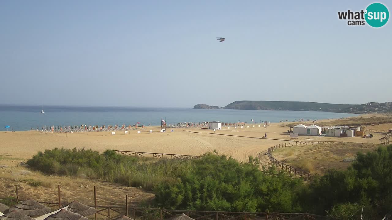 Webcam Torre dei Corsari – Vue en direct sur la plage depuis Punta Usai