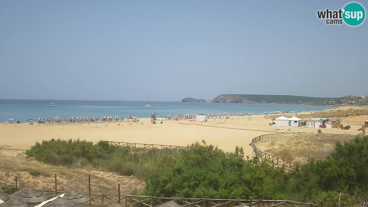 Webcam Torre dei Corsari – Vue en direct sur la plage depuis Punta Usai