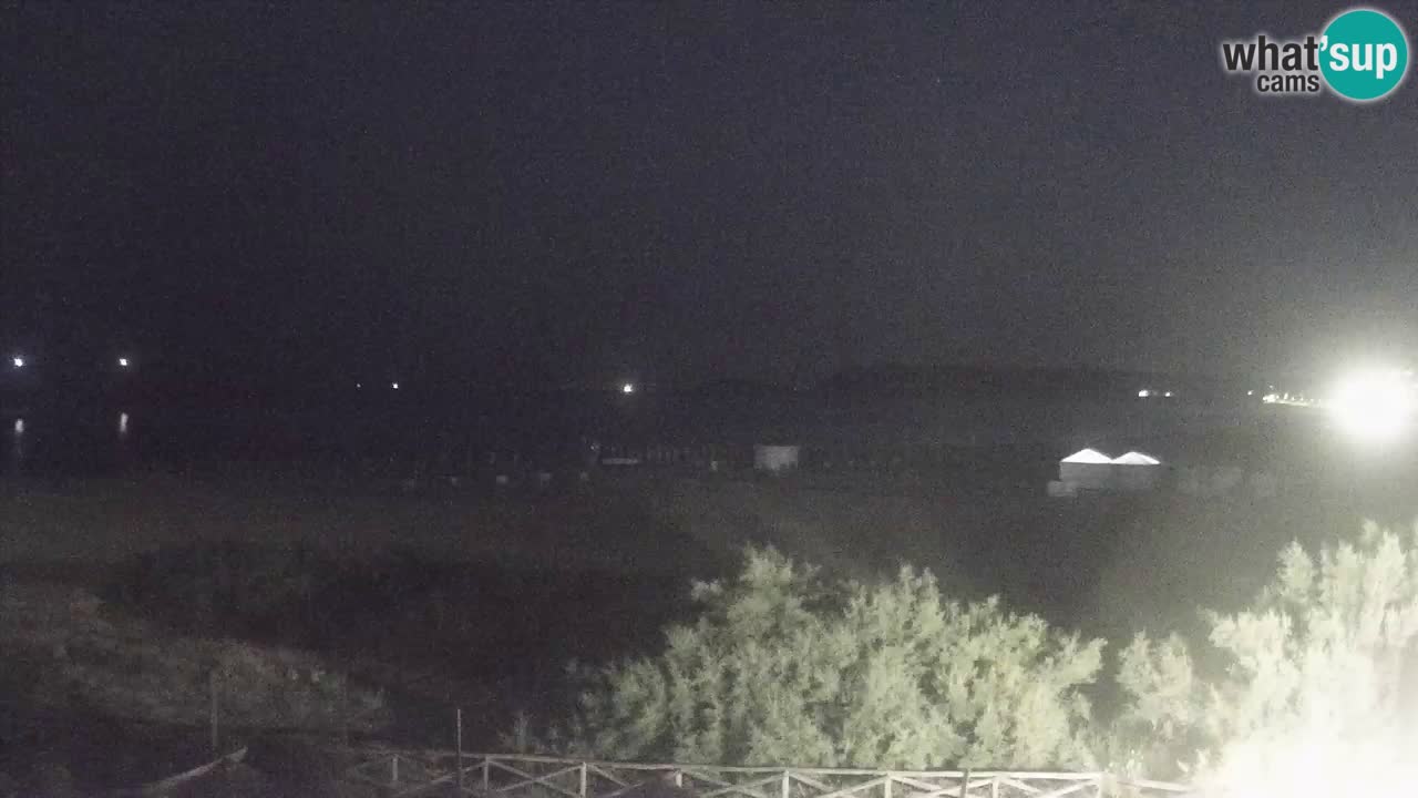 Webcam Torre dei Corsari – Vue en direct sur la plage depuis Punta Usai