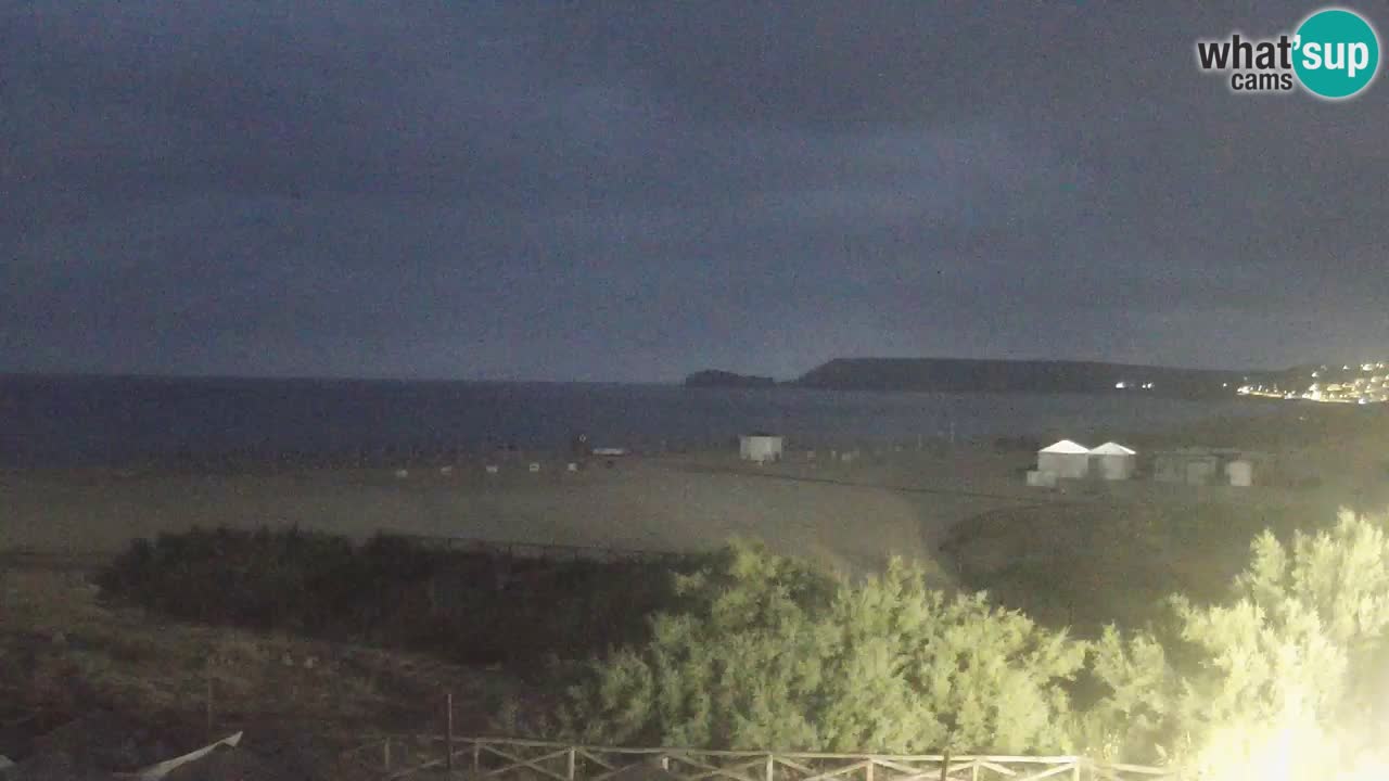 Webcam Torre dei Corsari – Liveblick auf den Strand von Punta Usai