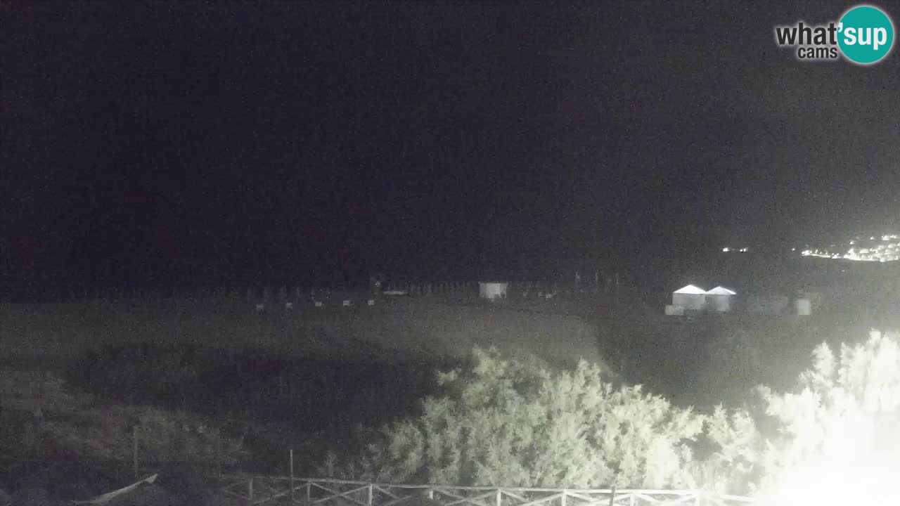 Webcam Torre dei Corsari – Vue en direct sur la plage depuis Punta Usai