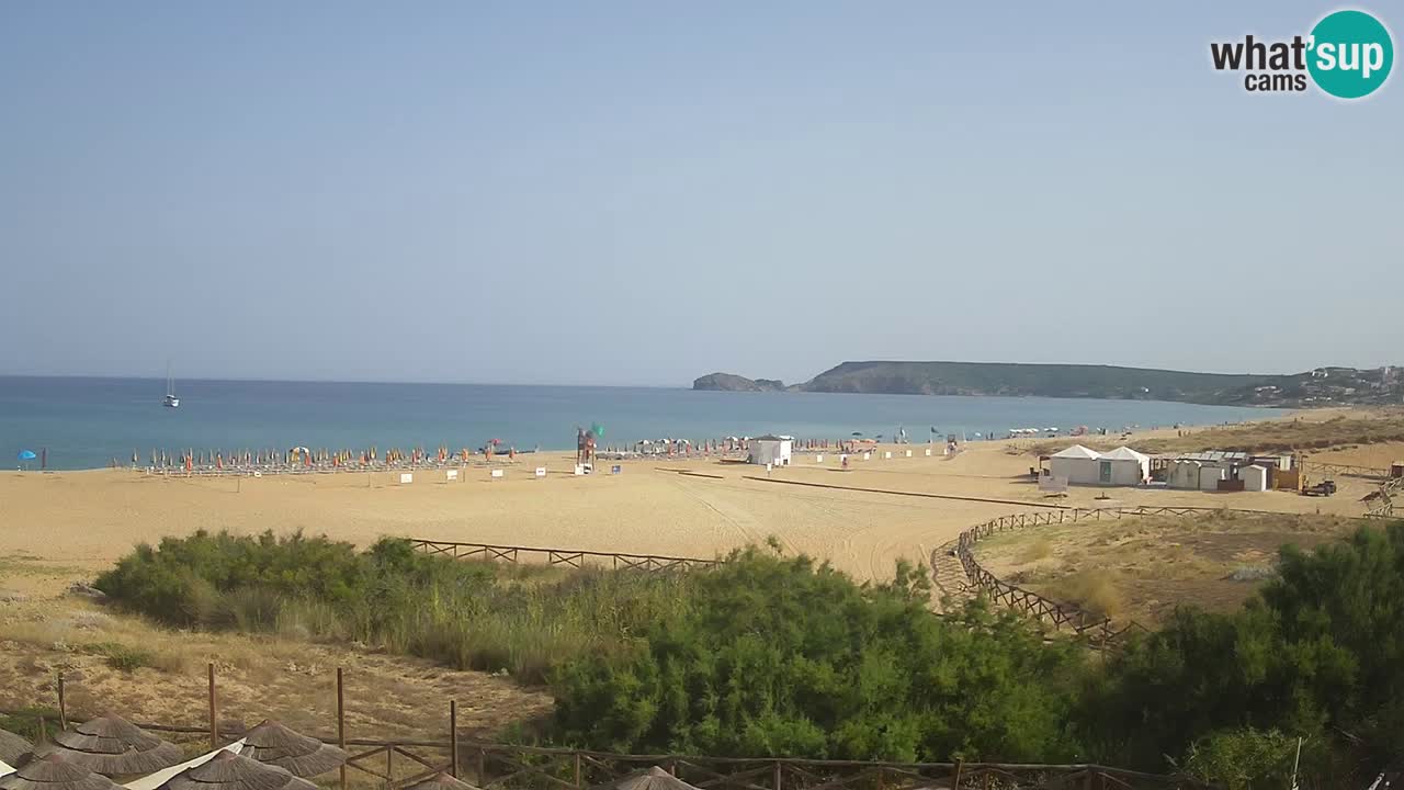 Spletna kamera Torre dei Corsari – Pogled v živo na plažo s Punta Usai