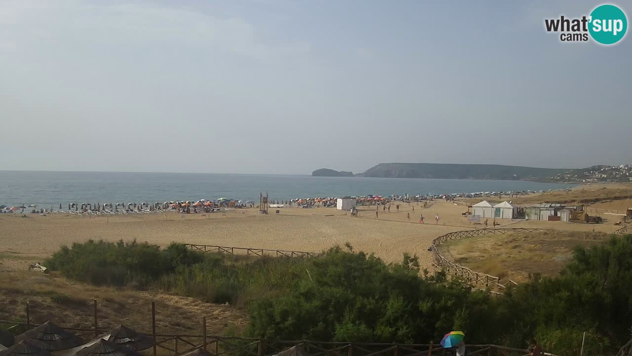 Spletna kamera Torre dei Corsari – Pogled v živo na plažo s Punta Usai