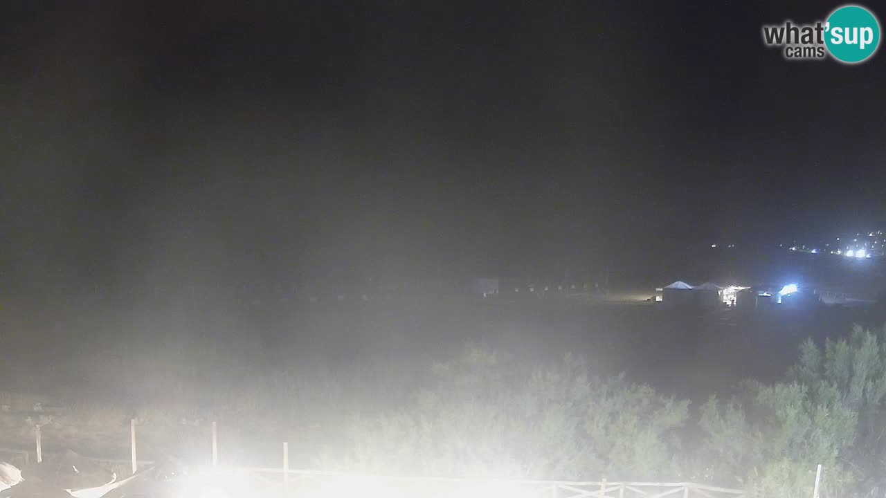 Webcam Torre dei Corsari – Vista live sulla spiaggia da Punta Usai