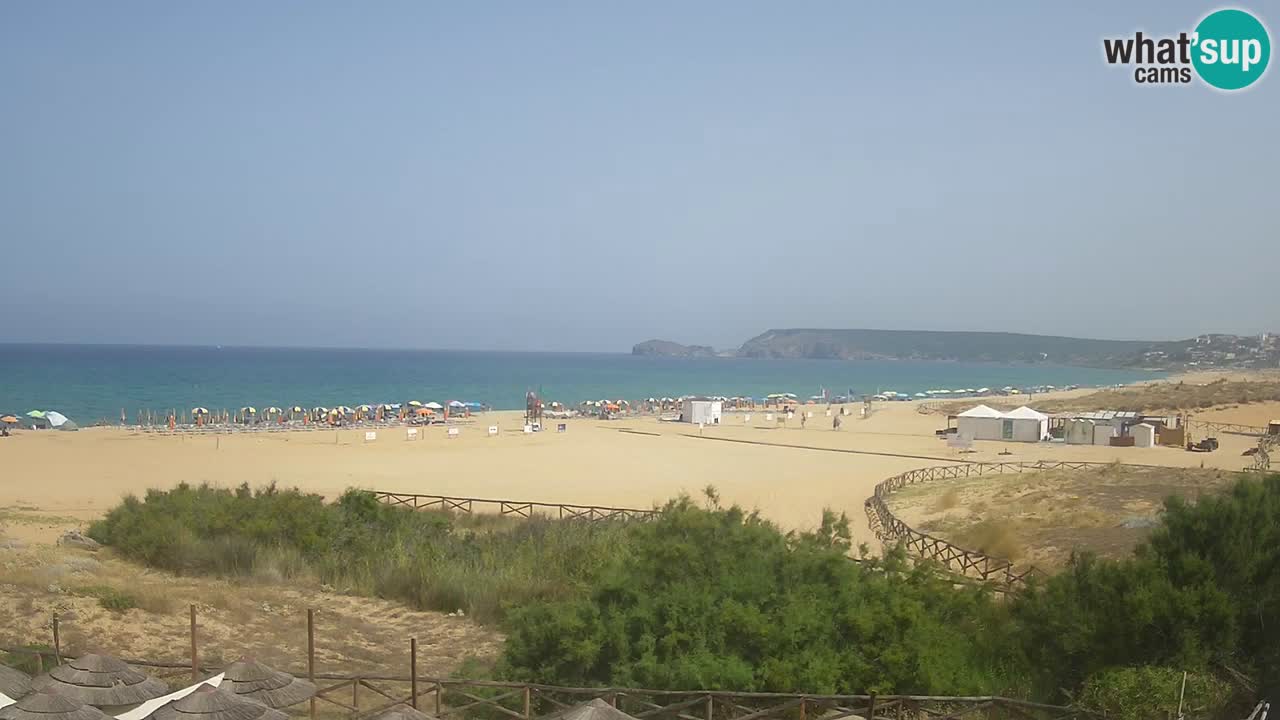 Webcam Torre dei Corsari – Liveblick auf den Strand von Punta Usai
