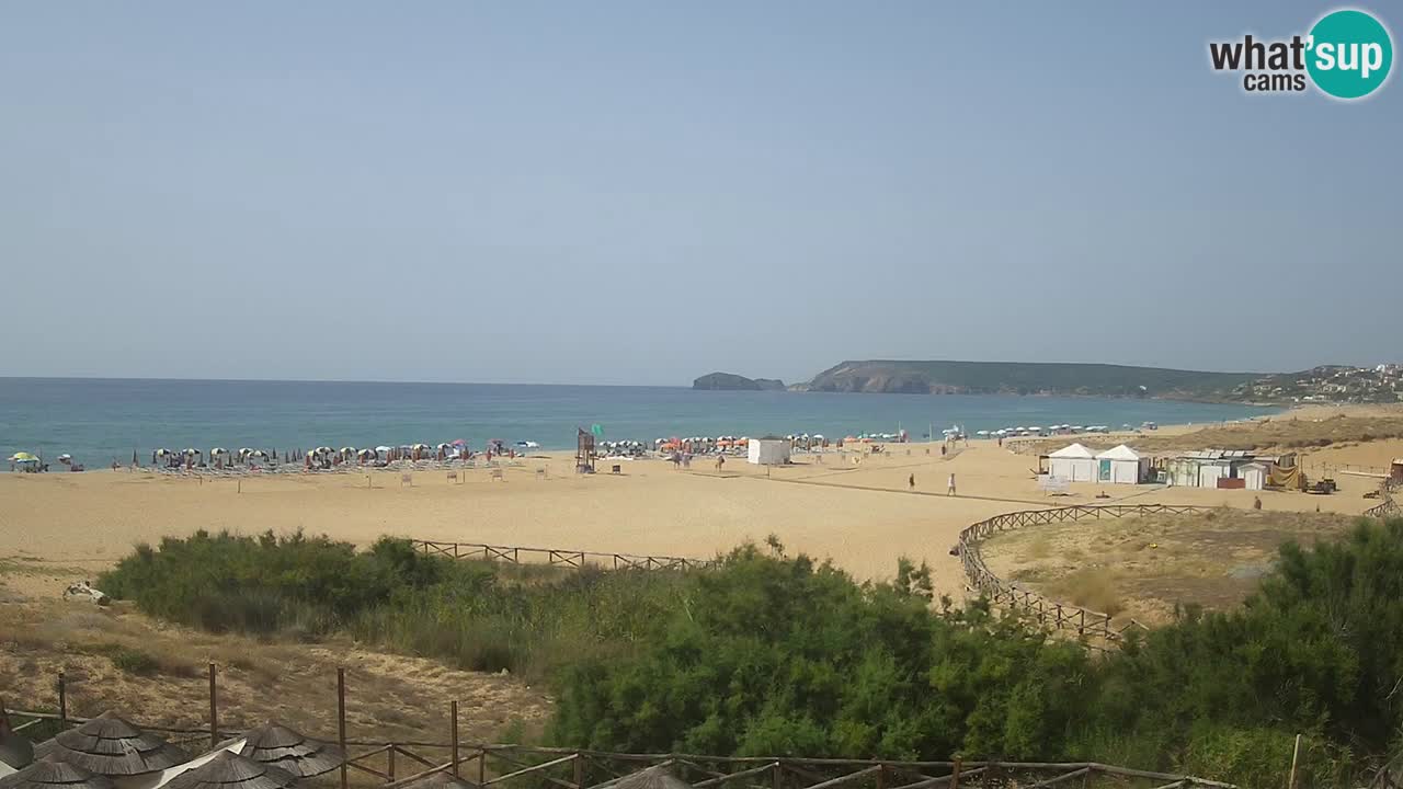 Webcam Torre dei Corsari – Liveblick auf den Strand von Punta Usai