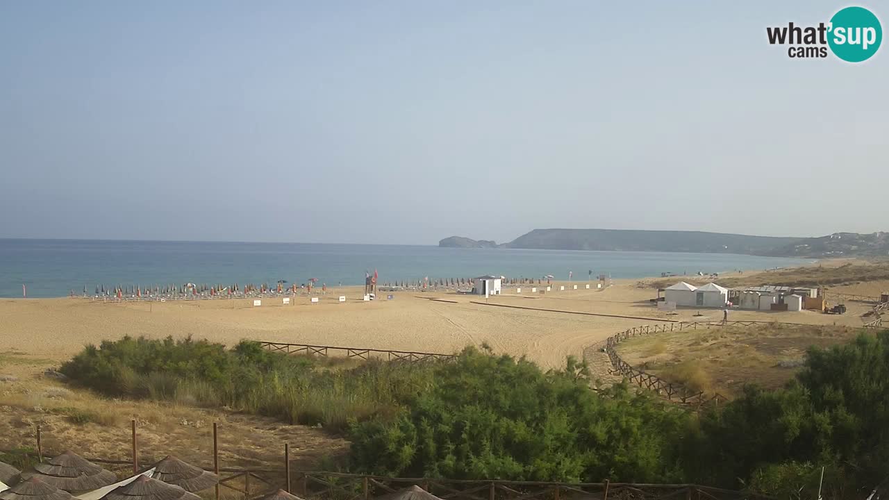 Webcam Torre dei Corsari – Live Beach View from Punta Usai