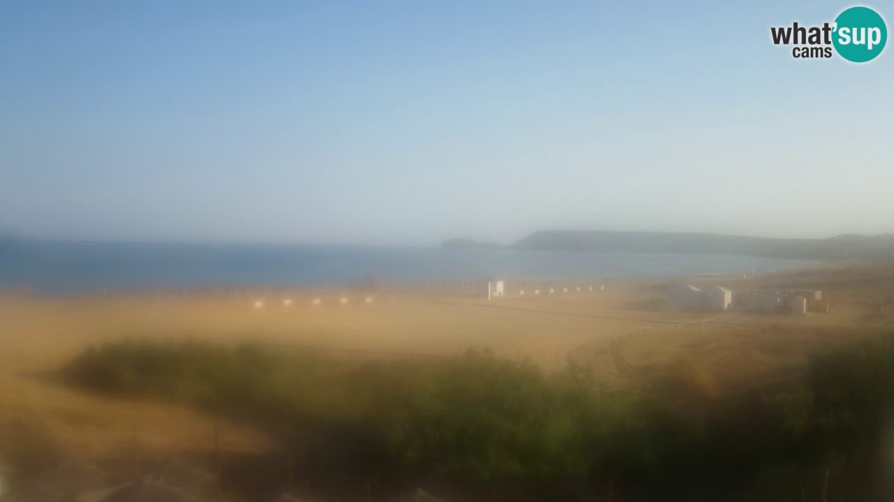 Webcam Torre dei Corsari – Liveblick auf den Strand von Punta Usai