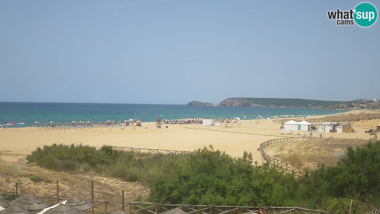 Webcam Torre dei Corsari – Live Beach View from Punta Usai