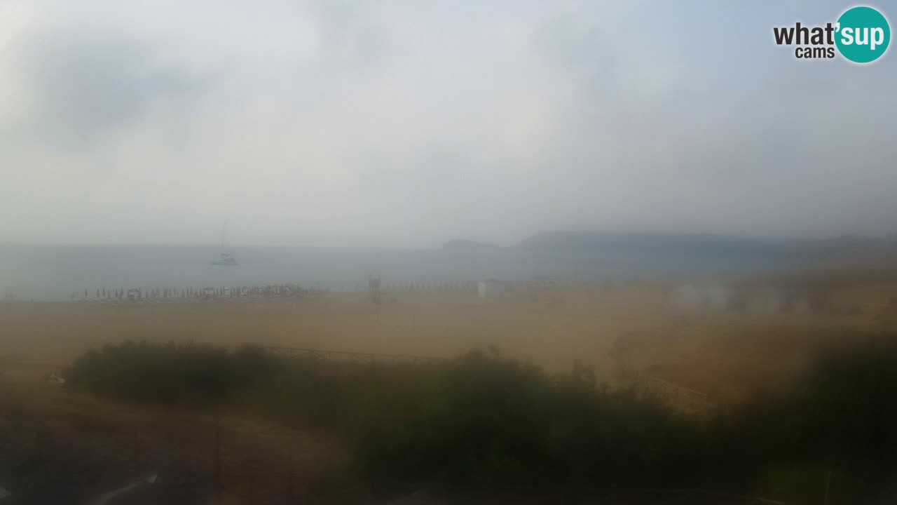 Webcam Torre dei Corsari – Live Beach View from Punta Usai