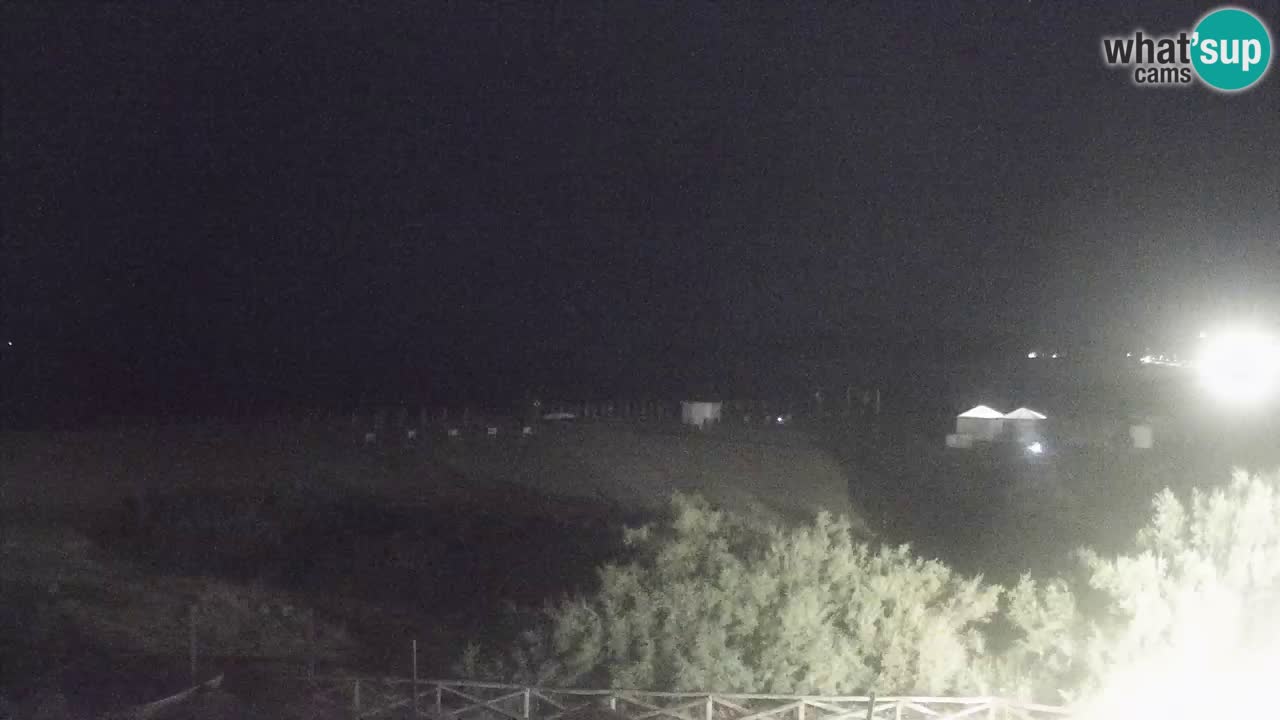 Webcam Torre dei Corsari – Liveblick auf den Strand von Punta Usai