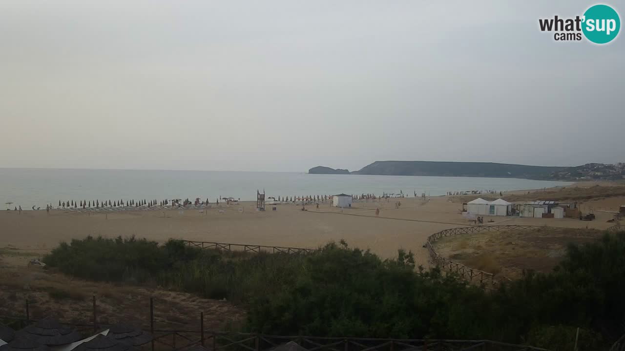 Webcam Torre dei Corsari – Liveblick auf den Strand von Punta Usai