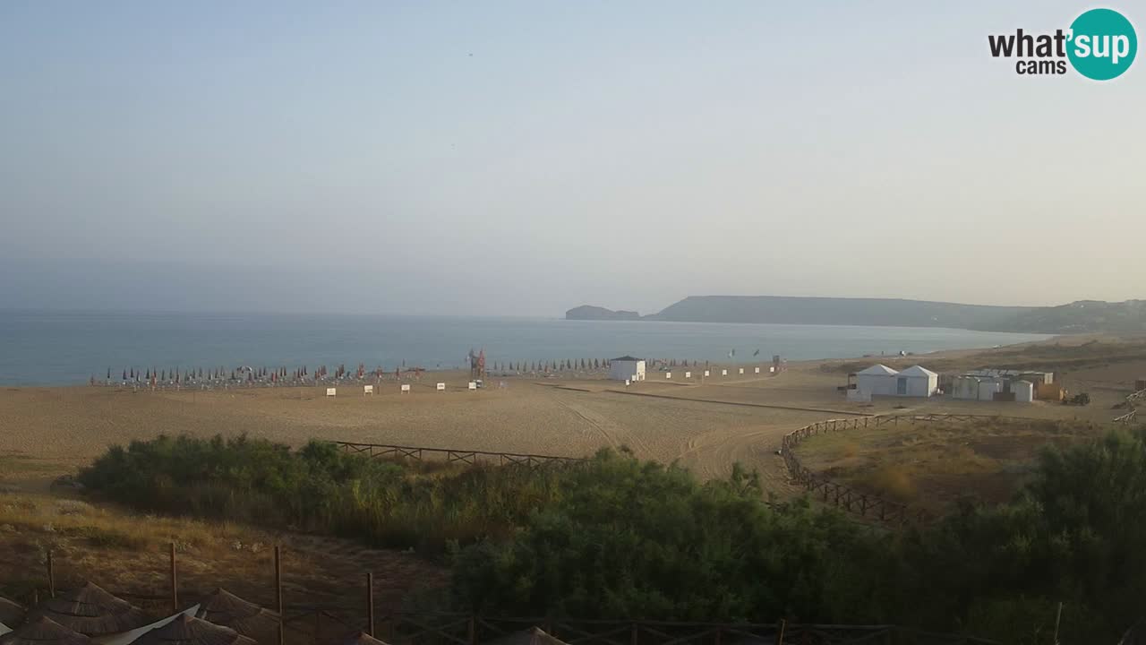 Webcam Torre dei Corsari – Vue en direct sur la plage depuis Punta Usai