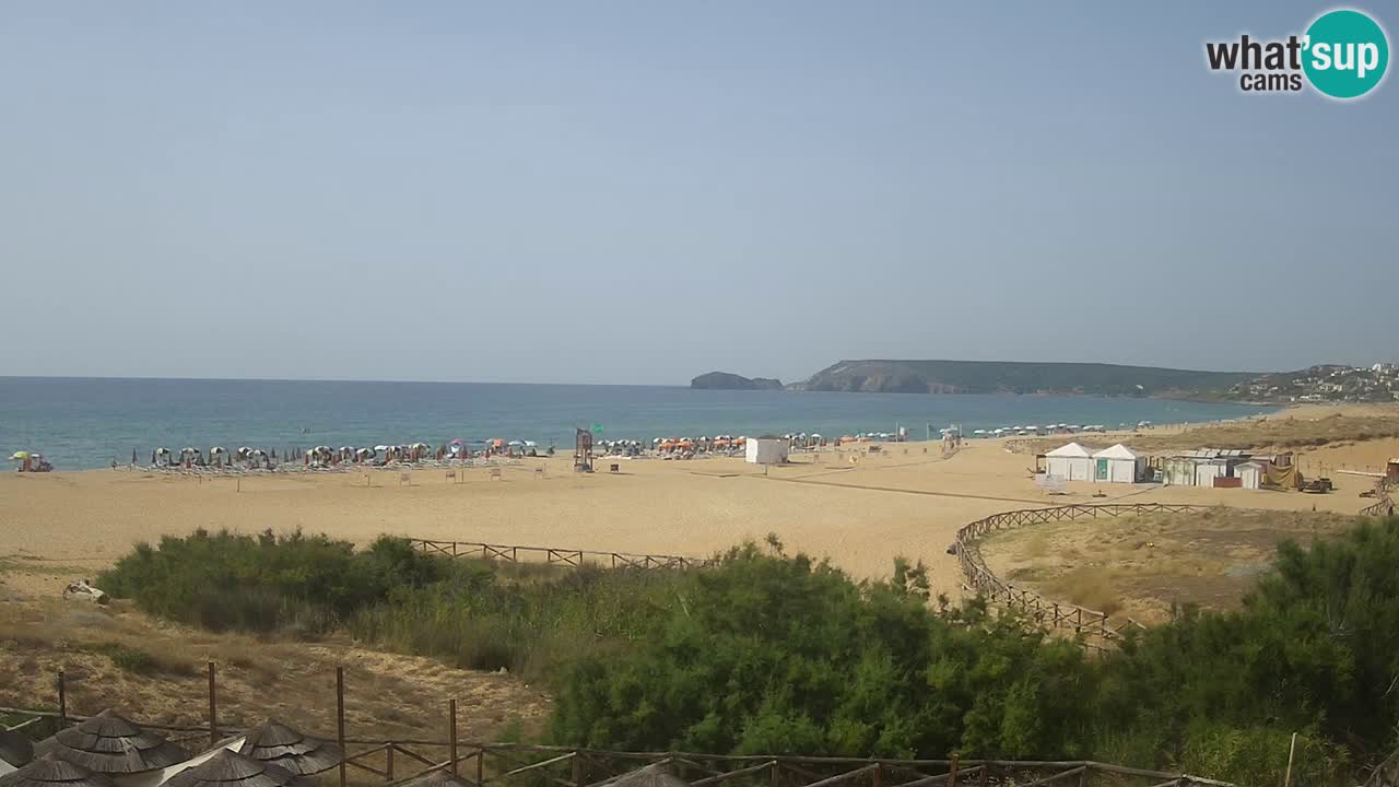 Webcam Torre dei Corsari – Liveblick auf den Strand von Punta Usai