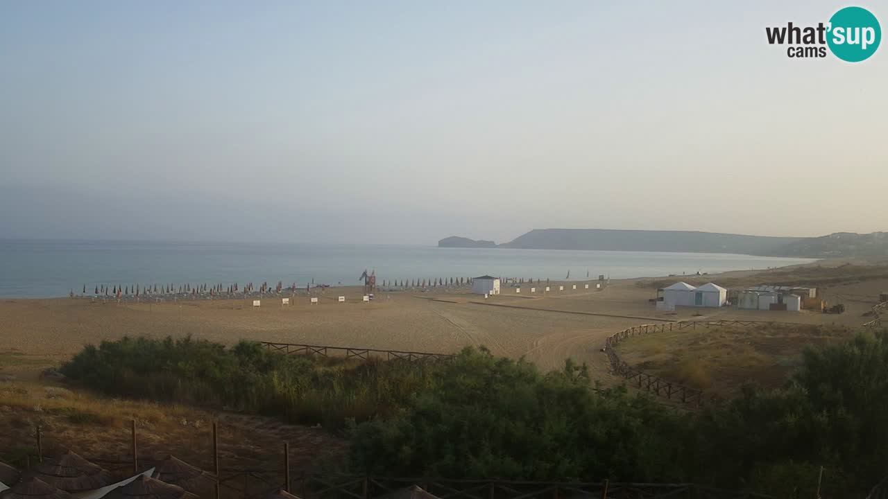 Webcam Torre dei Corsari – Live Beach View from Punta Usai