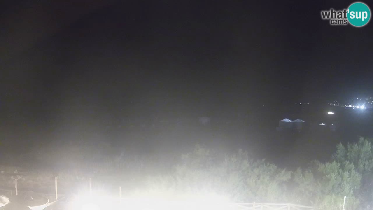 Webcam Torre dei Corsari – Liveblick auf den Strand von Punta Usai
