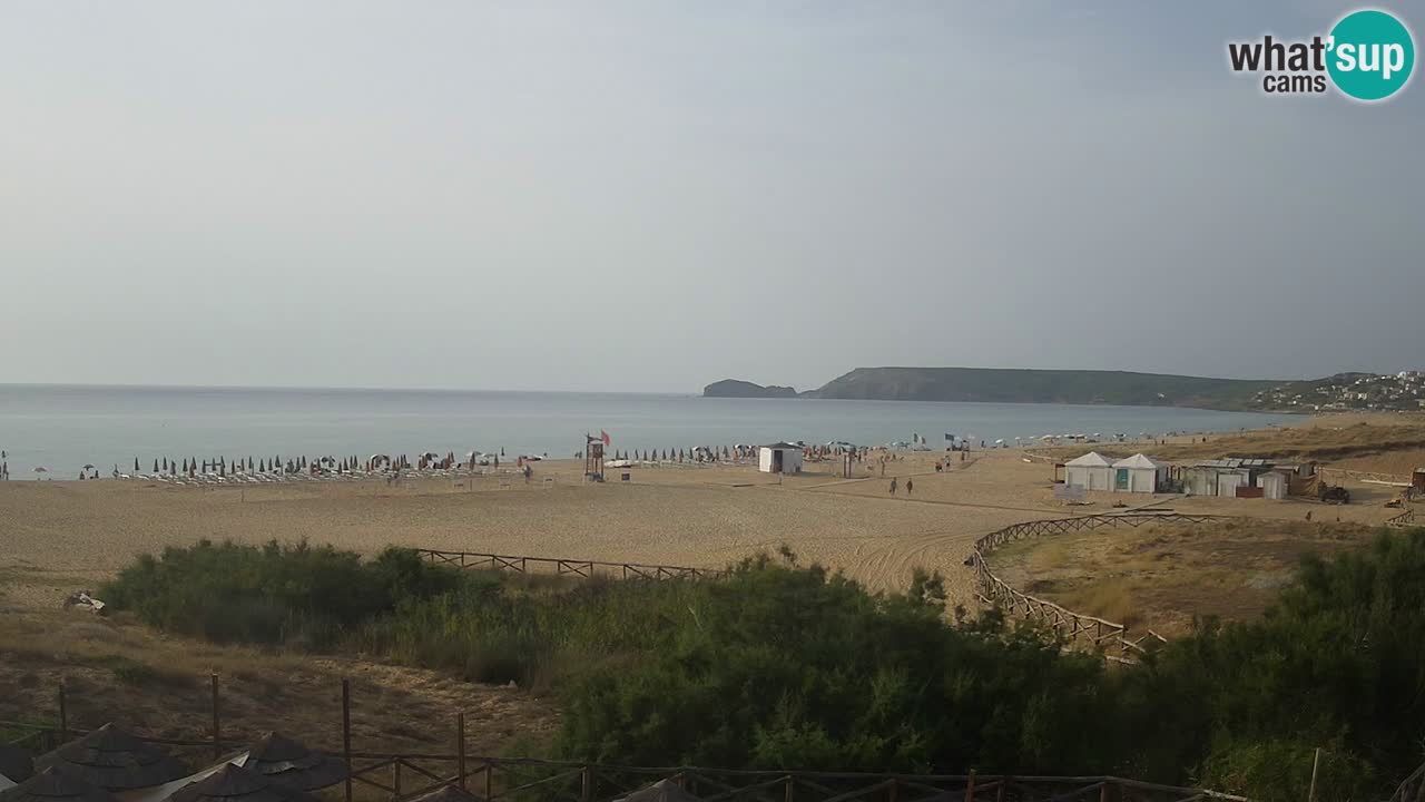 Cámara web Torre dei Corsari – Vista en directo de la playa desde Punta Usai