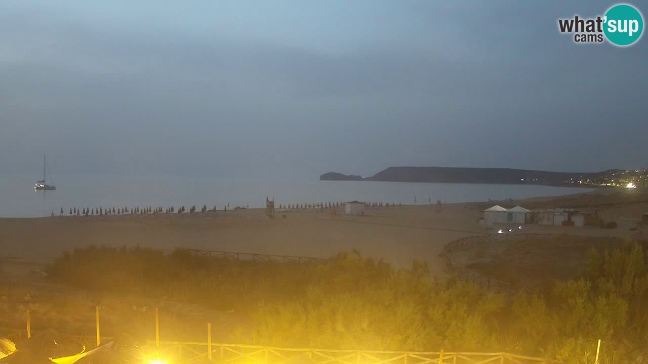 Cámara web Torre dei Corsari – Vista en directo de la playa desde Punta Usai