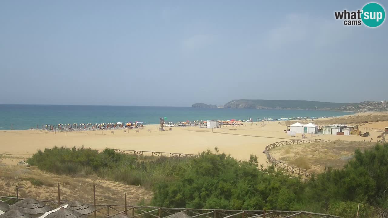 Webcam Torre dei Corsari – Live Beach View from Punta Usai