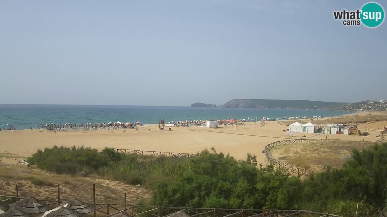 Webcam Torre dei Corsari – Vue en direct sur la plage depuis Punta Usai