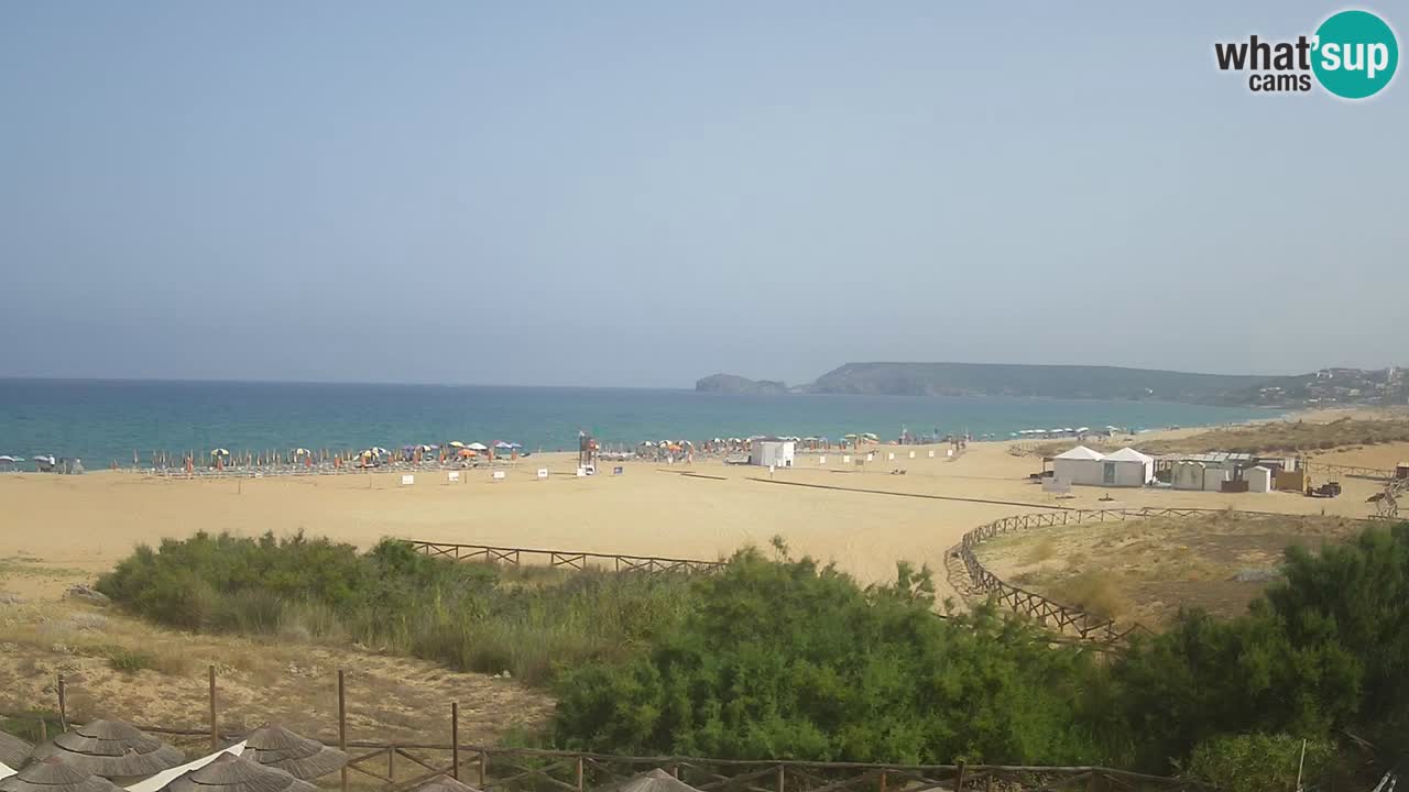 Webcam Torre dei Corsari – Live Beach View from Punta Usai