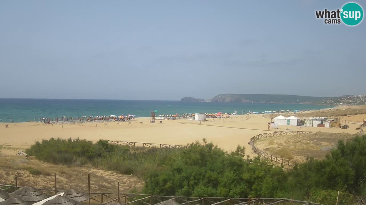 Webcam Torre dei Corsari – Liveblick auf den Strand von Punta Usai