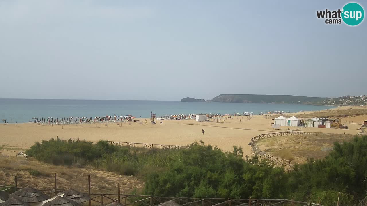 Cámara web Torre dei Corsari – Vista en directo de la playa desde Punta Usai