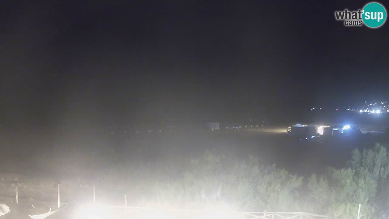 Webcam Torre dei Corsari – Vista live sulla spiaggia da Punta Usai