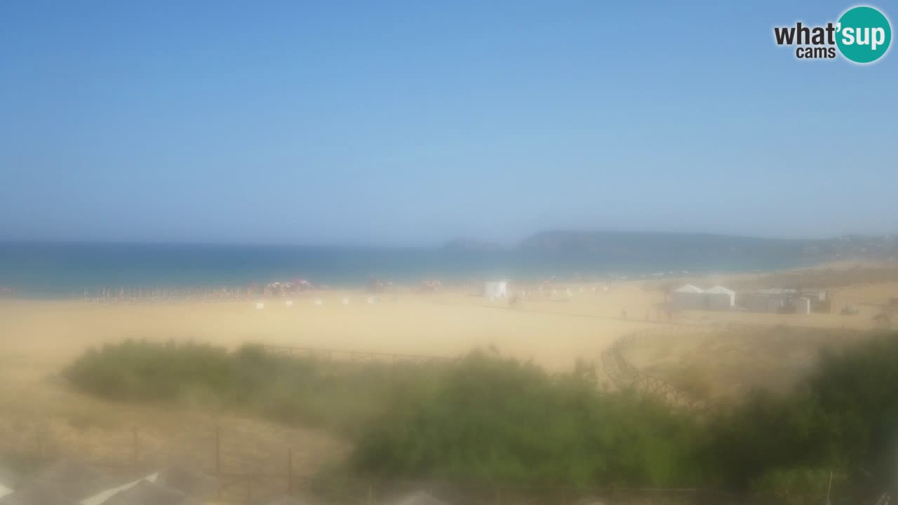 Webcam Torre dei Corsari – Live Beach View from Punta Usai