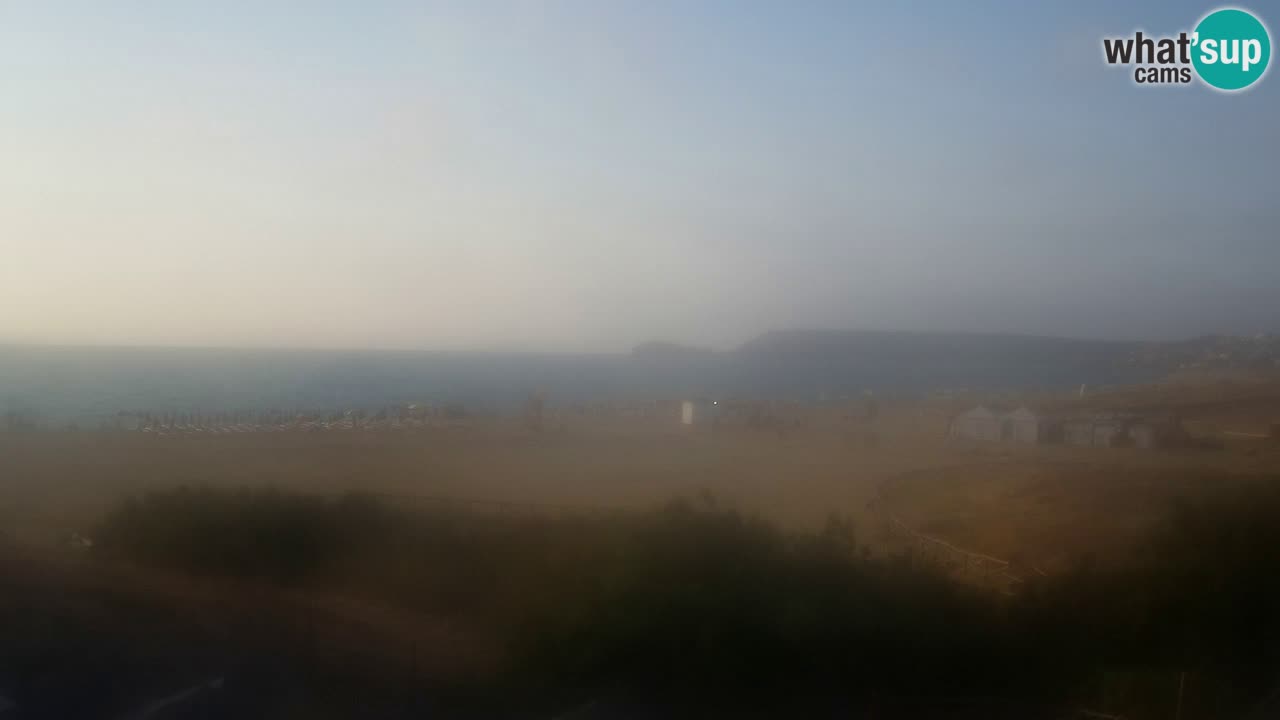 Webcam Torre dei Corsari – Liveblick auf den Strand von Punta Usai