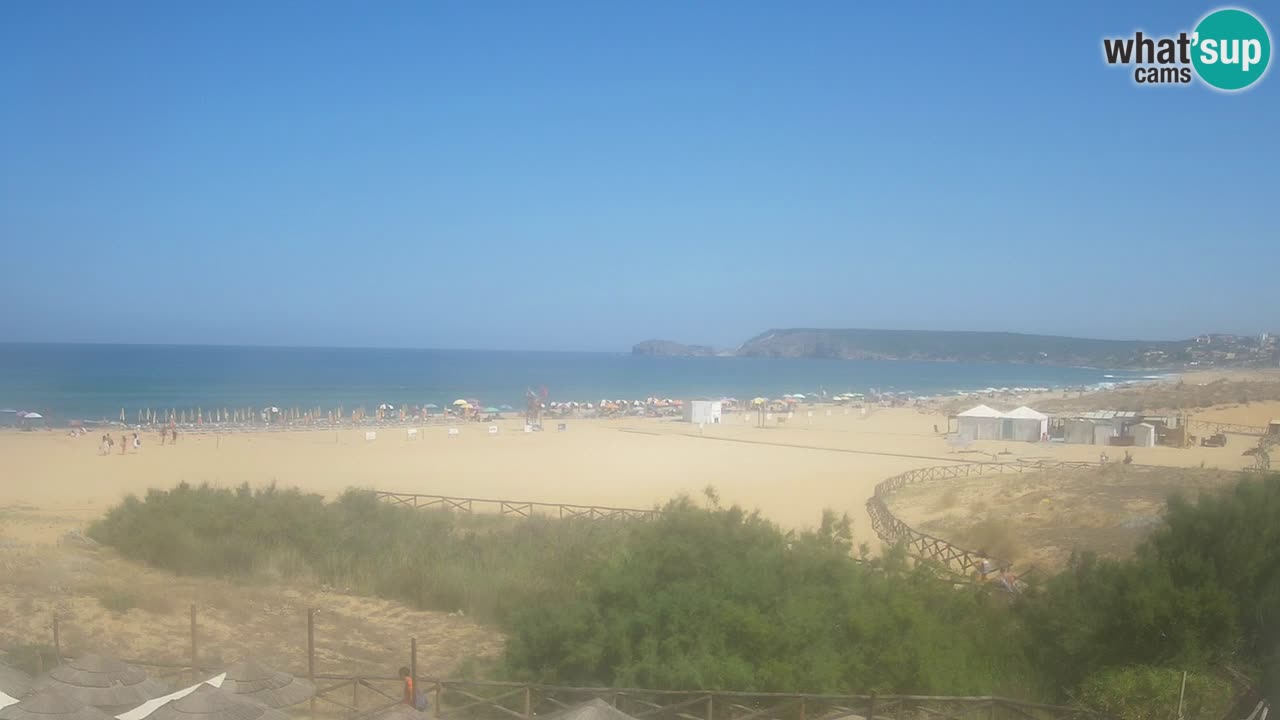Webcam Torre dei Corsari – Live Beach View from Punta Usai